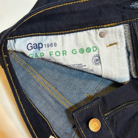 GAP Curvy True Skinny Jeans Dark Wash Like New 27 - Picture 9 of 9